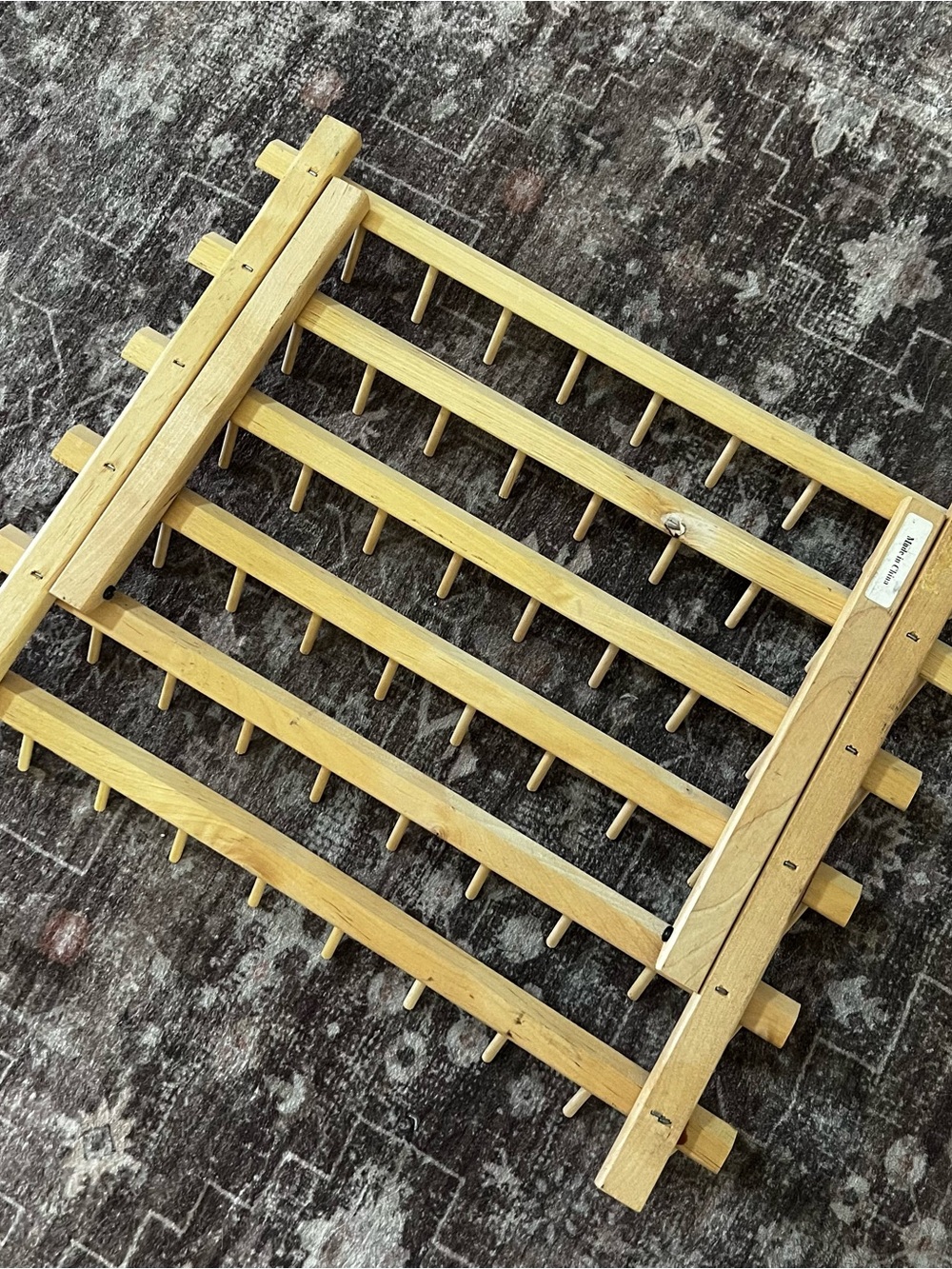 June Tailor Wood Thread Spool Rack - Picture 3 of 7